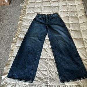 Madewell super wide leg Jean size 25